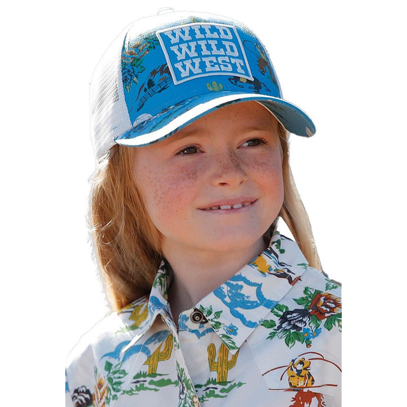 Wild Wild West Girl's Ball Cap