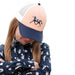 Girl's Peach Trucker Cap