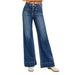 Women's Dark High Rise Patch Pocket Jeans