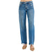 Women's Dark Mid Rise Baggy Jeans