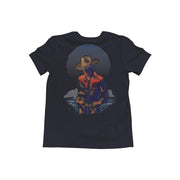 Men's Navy Graphic Tee Shirt