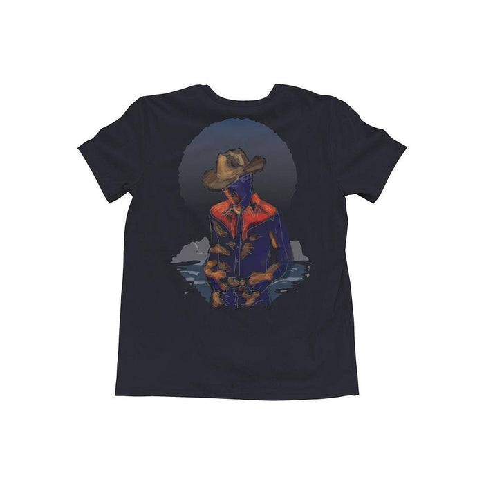 Men's Navy Graphic Tee Shirt