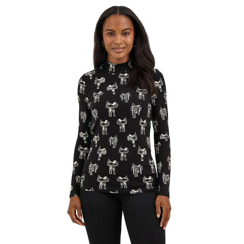 Women's Saddle Print Top