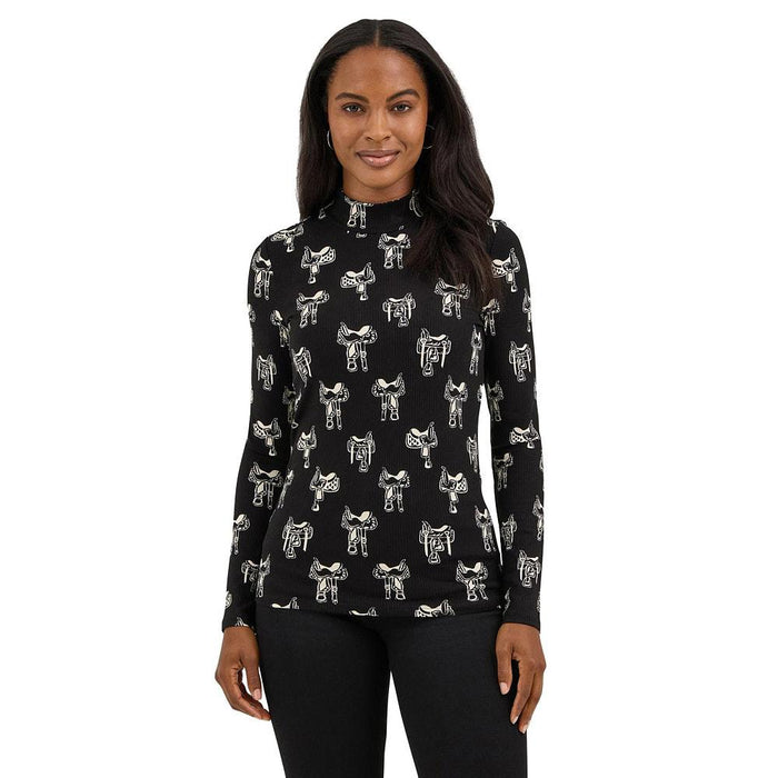 Women's Saddle Print Top