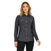 Women's Black Western Snap Shirt