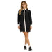 Women's Black Snap Dress