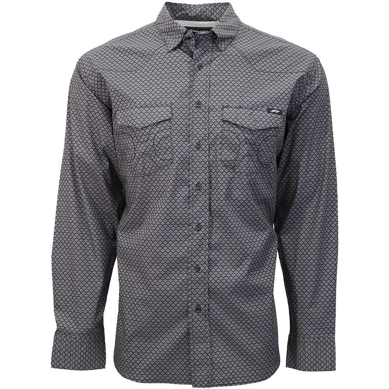 Men's Black Maverick Long Sleeve Shirt