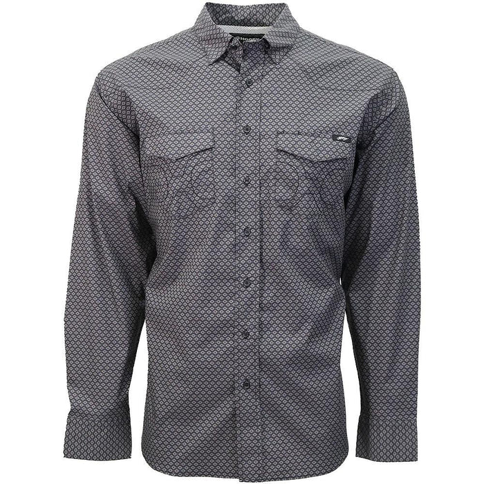 Men's Black Maverick Long Sleeve Shirt