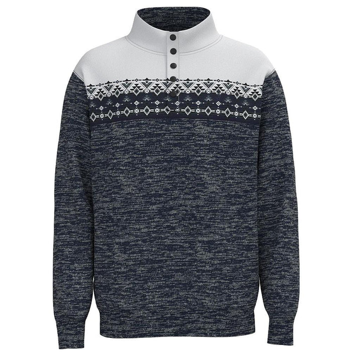 Men's Blue Aztec Stevie Pullover