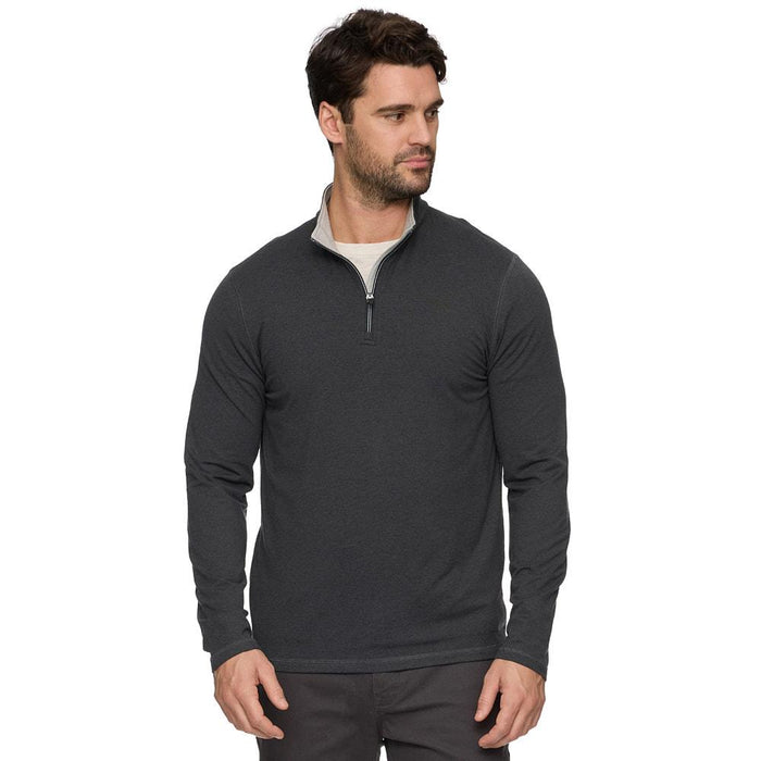 Men's Clutch Black Soft 1/4 Zip