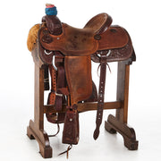 Used 14.5in 1/2 Breed Full Border Team Roper