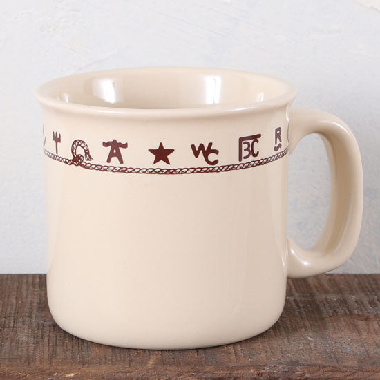 West Creation Ceramic Old 20 oz. Bronco Camp Mugs