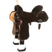 Josey Mitchel 16in Wide Lightweight Lightspeed Barrel Saddle