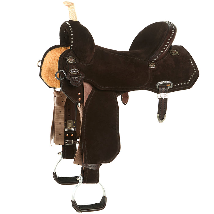Josey Mitchel 16in Wide Lightweight Lightspeed Barrel Saddle