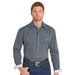 Men's Navy Geo Print Shirt