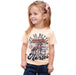 Girl's Peach Life Is Better Tee Shirt