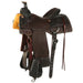 Ultimate Cowboy 14 1/2inch Chocolate Ranch Roper Saddle