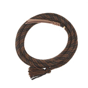 5/8 inch by 22 feet Brown and Black 100% Alpaca Mecate Reins