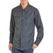 Men's Black Paisley Print Tek Western Shirt