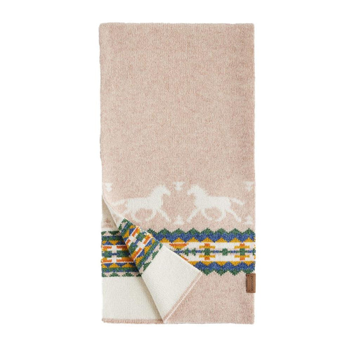 Horse Lambswool Scarf