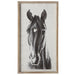 Print Framed Horse Wall Decor
