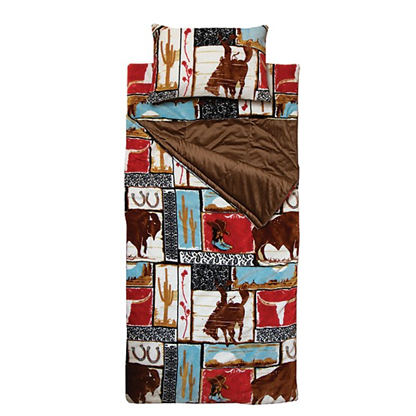 Vintage Western Slumber Bag