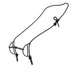 Snaffle with Solid Bead Mouth Piece Sliding Gag Headstall