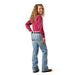 Girl's Aisha Regular Fit Boot Cut Jeans
