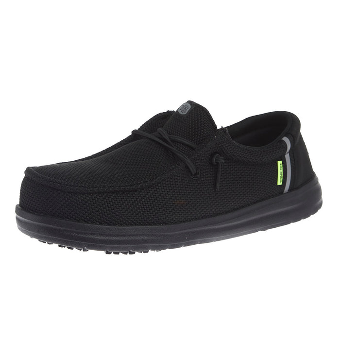 Women's Wendy Work Black Slip On Composite Toe Work Shoe