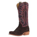 Women's Rose Hill Chesnut Napped Roughout Vamp 13In Eggplant Goat Top