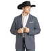 Men's Blue Plaid Sports Coat