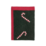 Candy Cane Throw Blanket