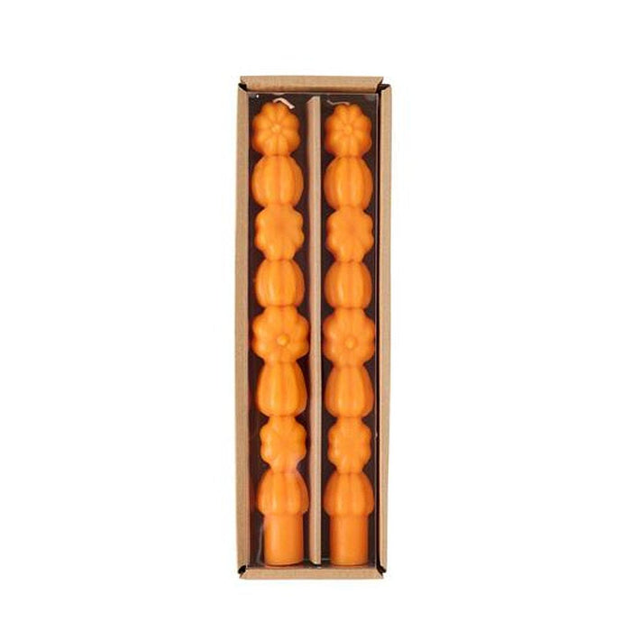 Orange Gather Taper Set