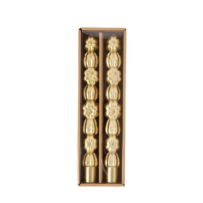 Gold Gather Taper Set