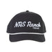 3D Embroidered Black & White Rope Cap