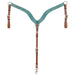Marfa Lights Teal Suede Breast Collar