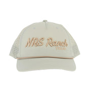3D Embroidered Oat Milk & Elmwood Cap