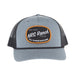 Grey & Black Rope Logo Cap