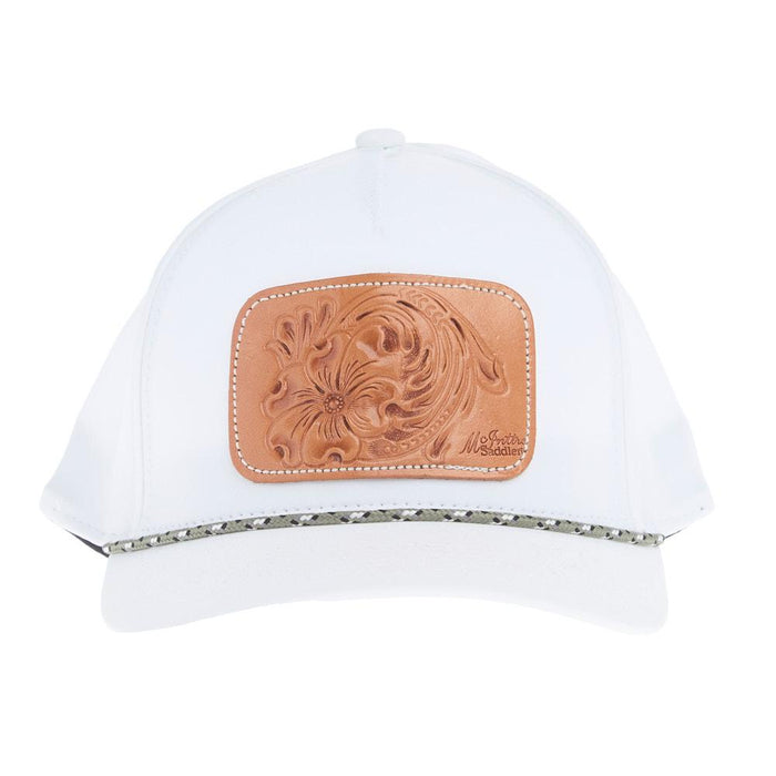 Natural Floral with Cord Cap
