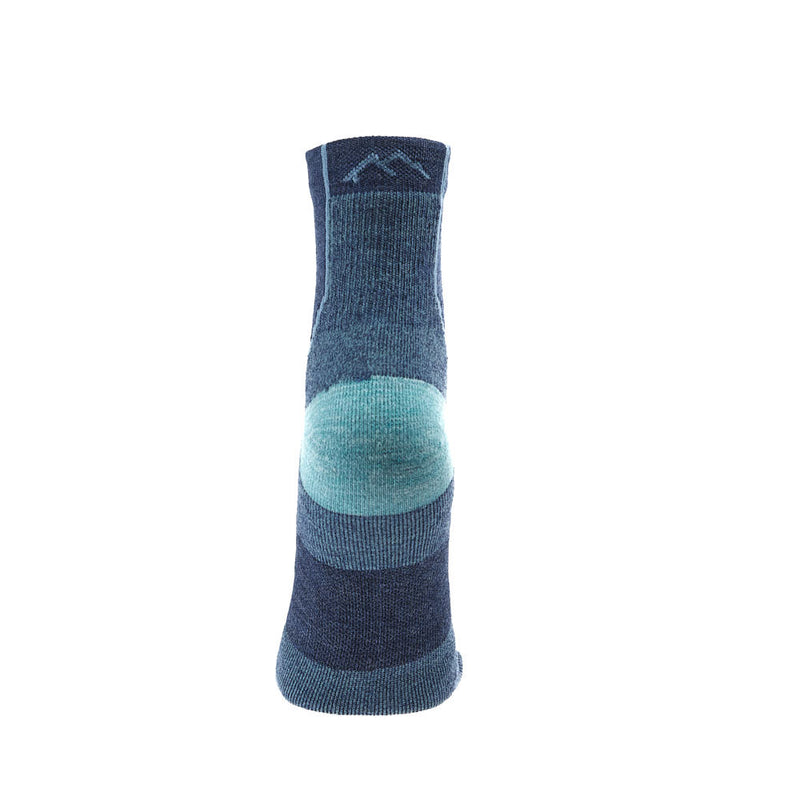 Darn Tough Women's Hiker Quarter Blue Jay Sock