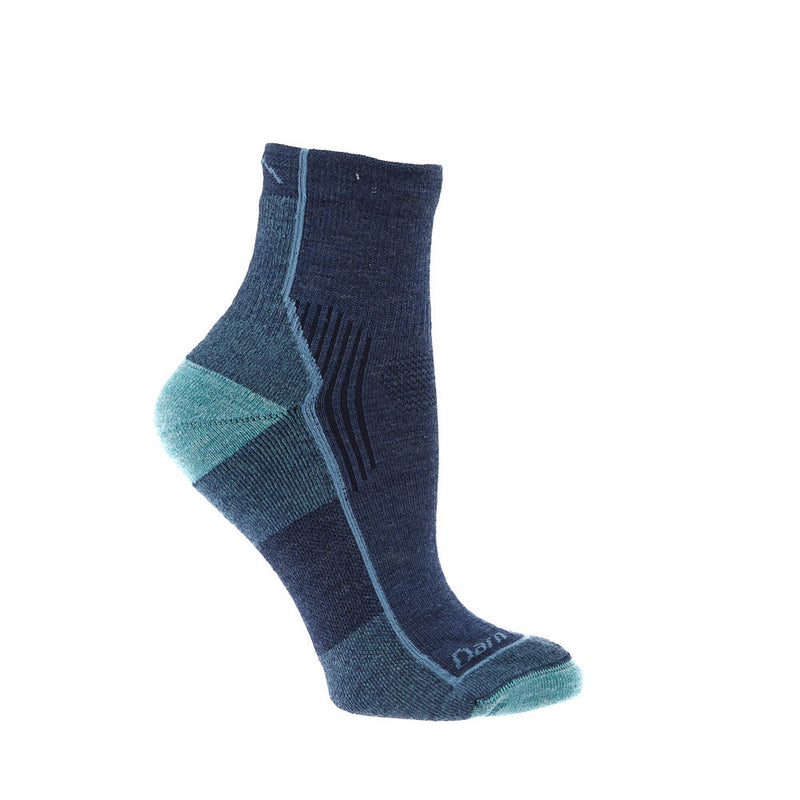 Darn Tough Women's Hiker Quarter Blue Jay Sock