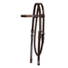 Chicago Screw Smooth Browband Headstall