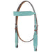 Marfa Lights Teal Suede Browband