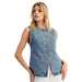 Women's Denim Vest Top