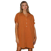 Women's Clay Mini Shirt Dress