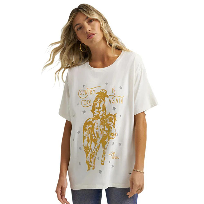 Women's Lainey Wilson Country Is Cool Tee Shirt