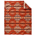 Chief Joseph Jacquard Chili Blanket