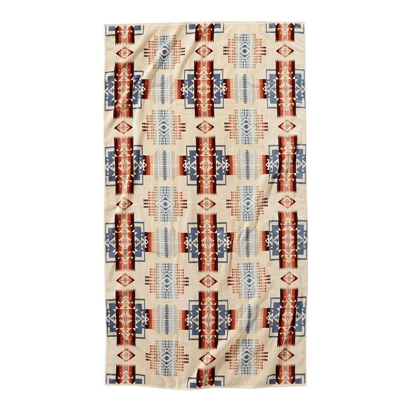 Chief Joseph Rosewood Jacquard Oversized Spa Towel