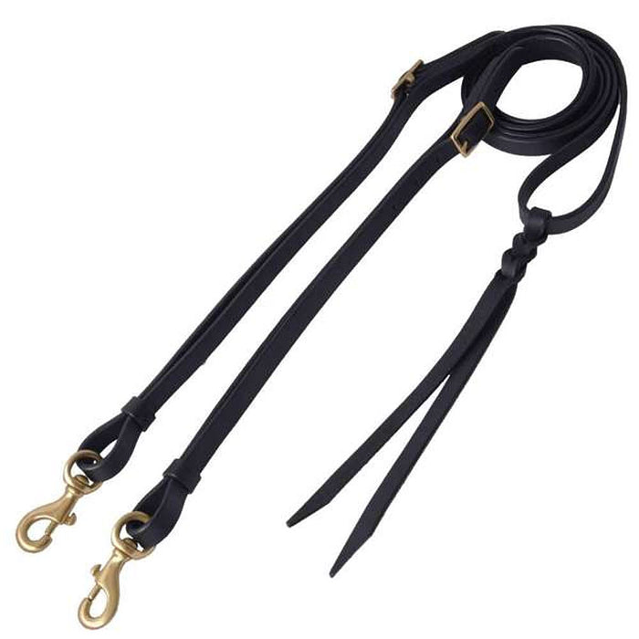 Trail Rein with Brass Snaps