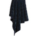 Stella Faux Silk Velvet Midnight Blue Throw